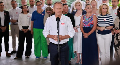 Tusk zapowiada "marsz Miliona Serc". To reakcja na interwencję policji ws. aborcji