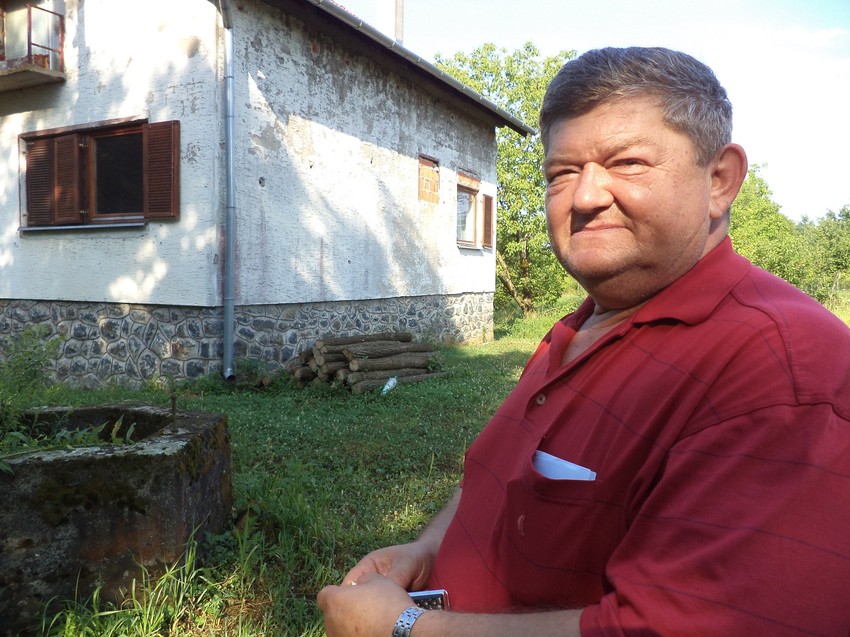 Mile Ljubičić redovno posećuje imanje u Pakracu u Hrvatskoj