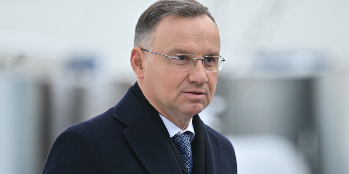 Prezydent Andrzej Duda.