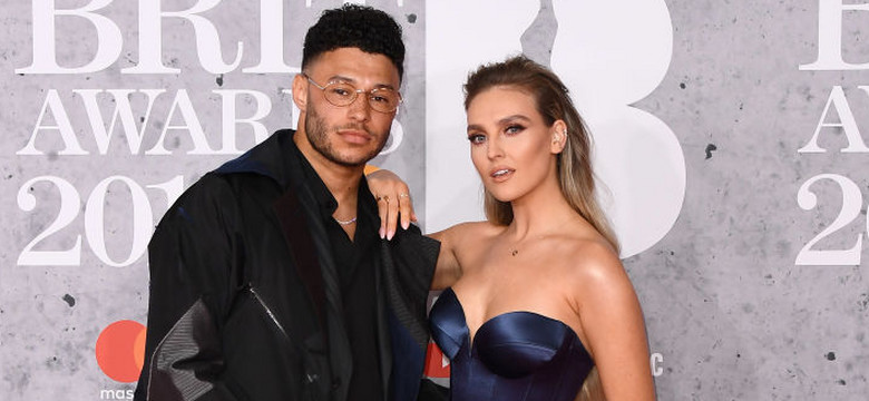 Alex Oxlade-Chamberlain z piękną partnerką na Brit Awards