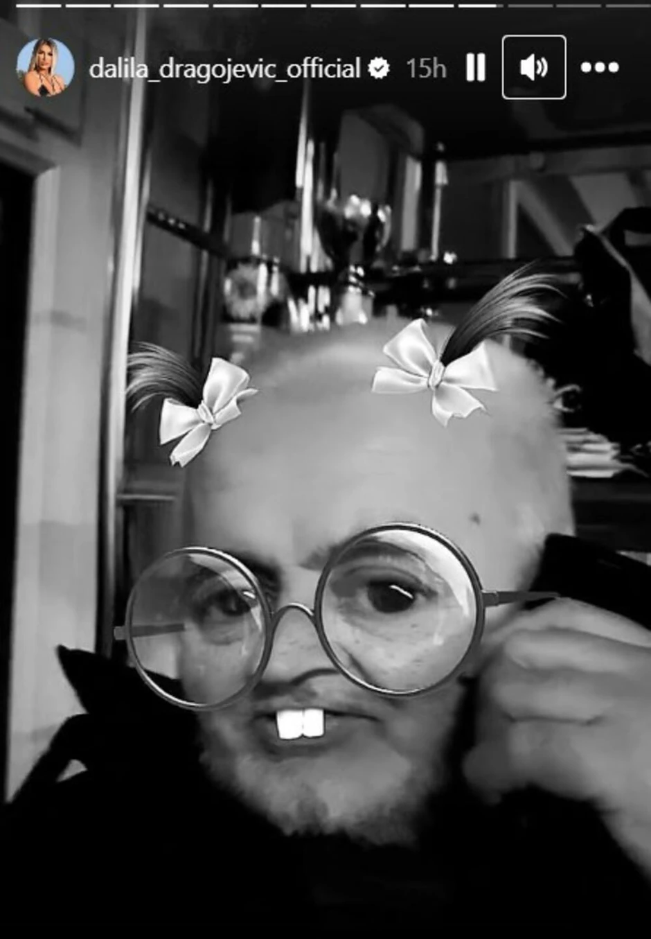 Dalila Dragojević sa ocem Husom