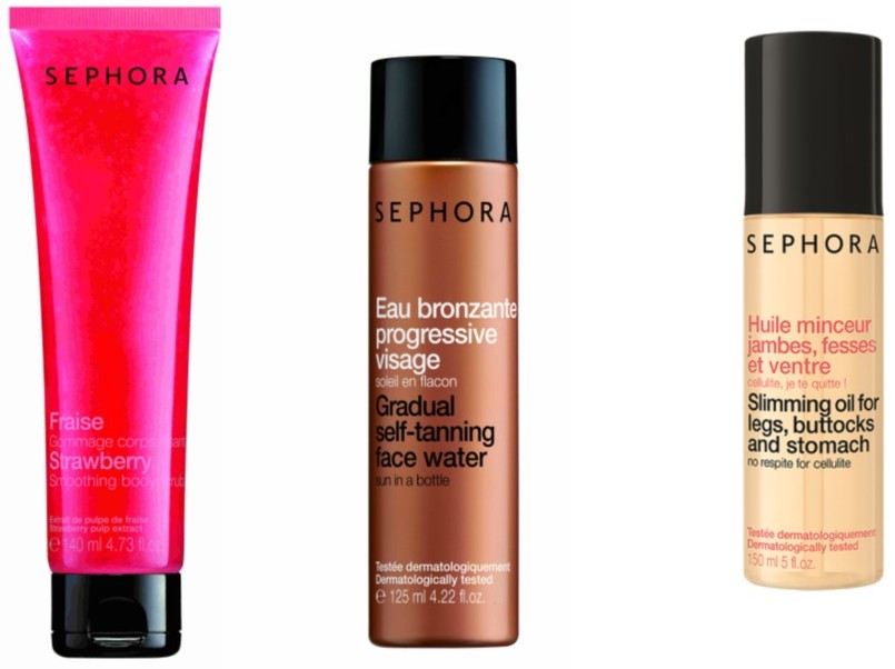 Kosmetyki do pielęgnacji ciała Sephora z kolekcji lato 2014