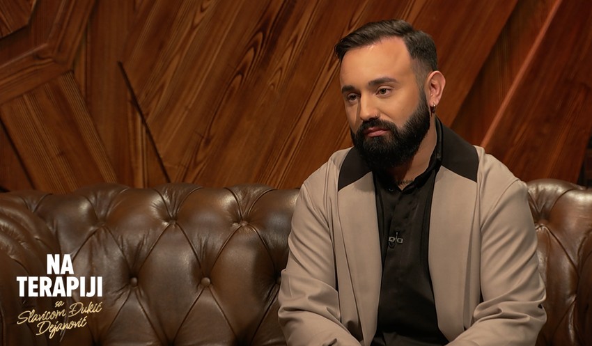 Filip Mitrović, emisija "Na terapiji sa Slavicom Đukić Dejanović"
