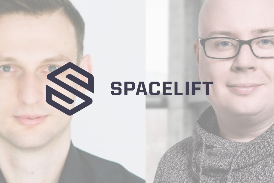 Spacelift to start-up uruchomiony na początku 2020 roku. Jego założycielami są (od lewej) Paweł Hytry i Marcin Wyszyński.