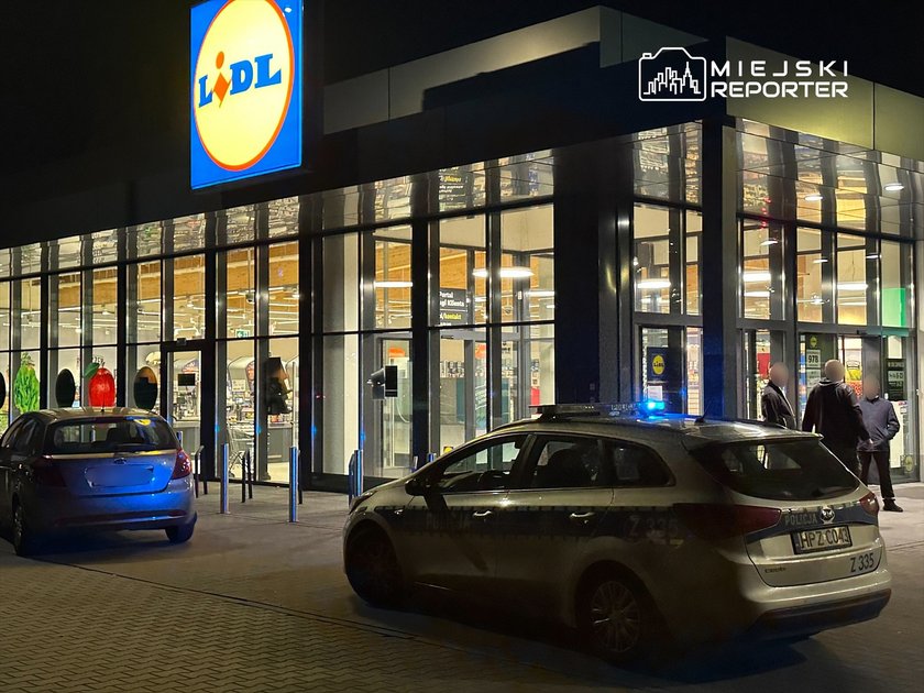 Death in a supermarket. The alcohol thief died during the police intervention
