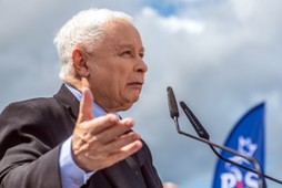 Prezes PiS Jarosław Kaczyński