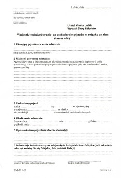 Nie daj się dziurze, walcz o odszkodowanie