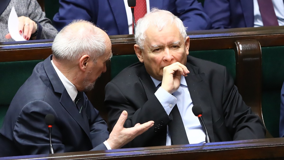 Antoni Macierewicz i Jarosław Kaczyński