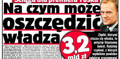 Na czym może oszczędzić władza