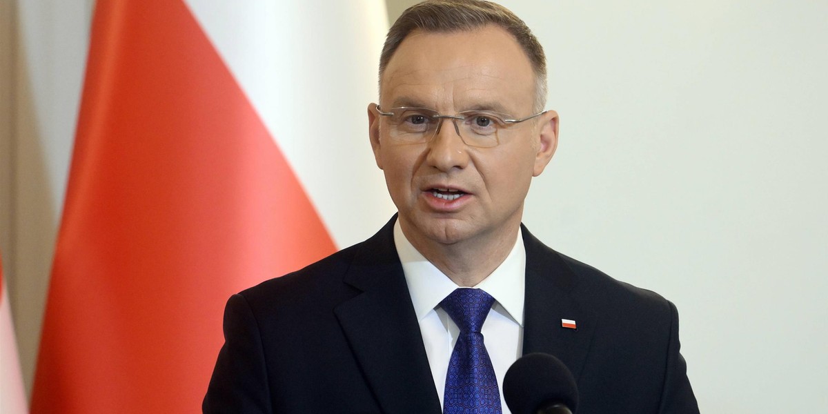 Prezydent Andrzej Duda. 