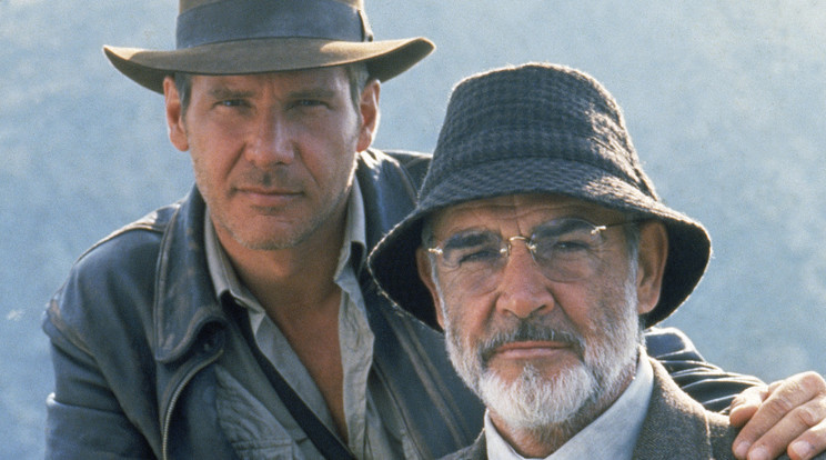 Harrison Forddal az Indiana Jones-trilógia befejező részében (Fotó: RAS-archív)