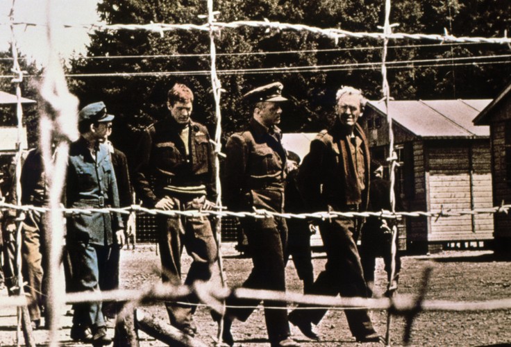 Richard Attenborough w filmie 'Wielka ucieczka'