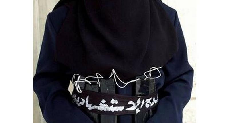 A female suicide bomber (File Photo)