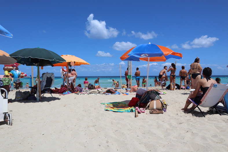 Publiczna Plaża w San Vito Lo Capo