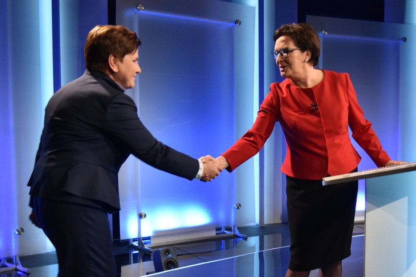 Ewa Kopacz i Beata Szydło