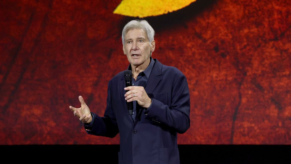 Harrison Ford podczas D23 Expo