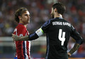 SPAIN SOCCER UEFA CHAMPIONS LEAGUE (ATLETICO MADRID VS. REAL MADRID)