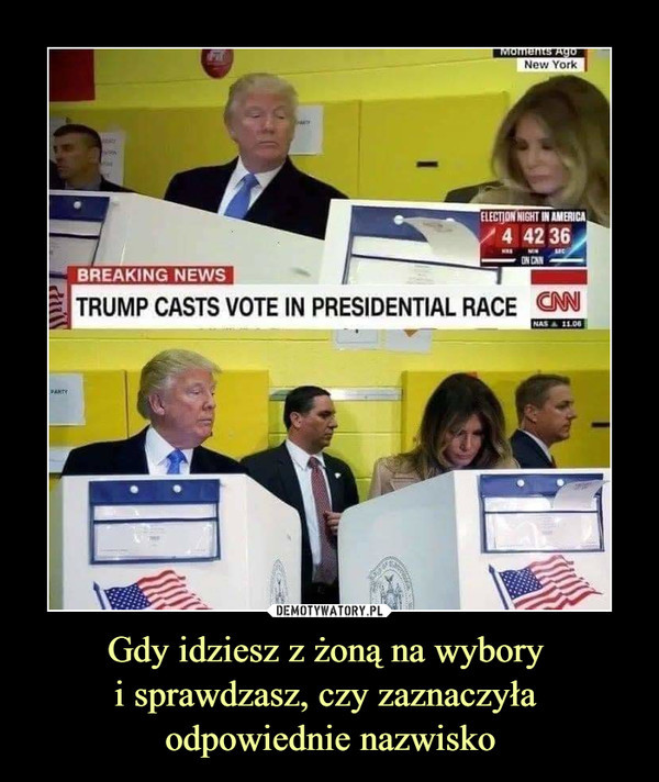 Wybory prezydenckie w Stanach Zjednoczonych -  Memy