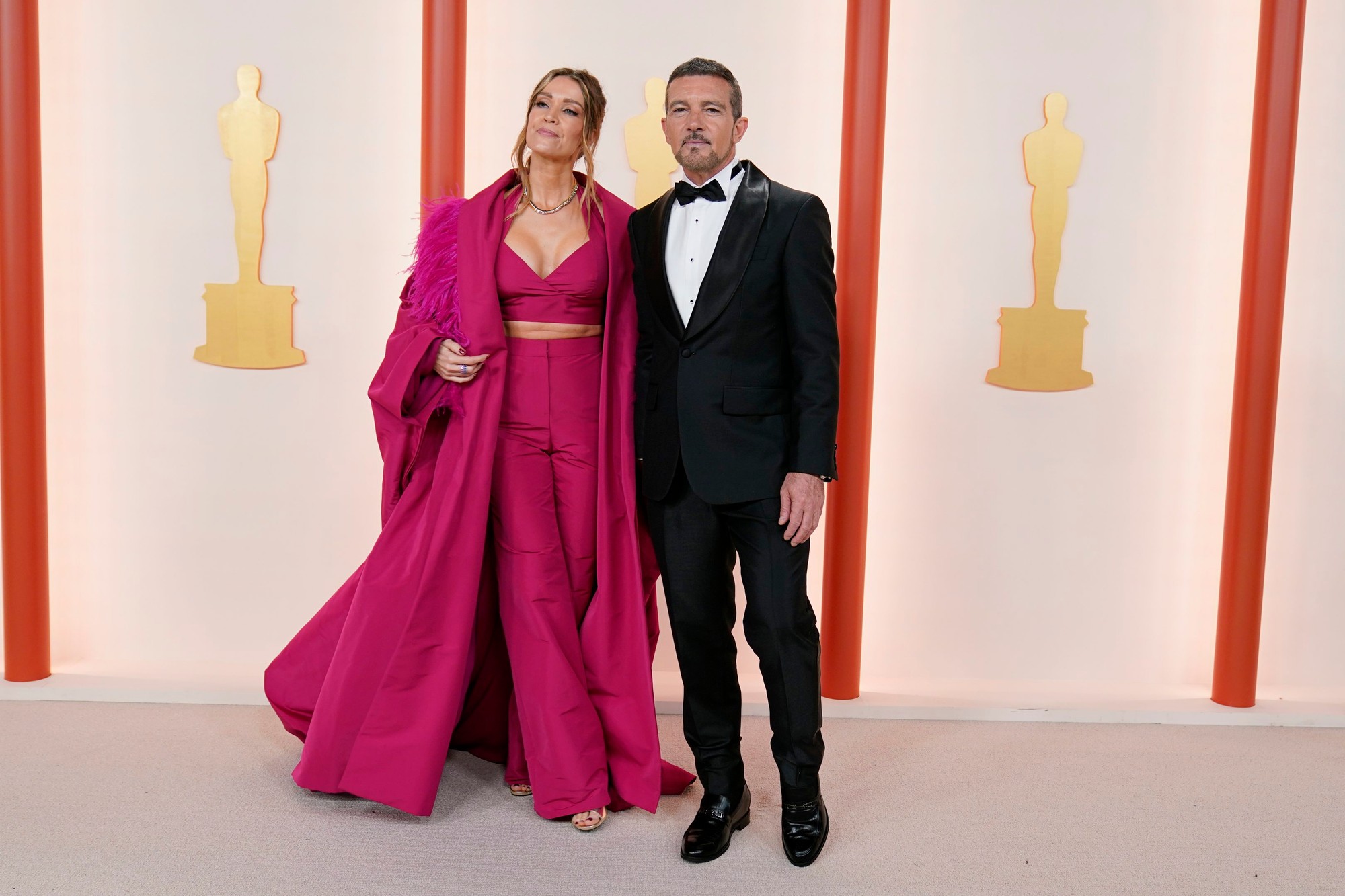 Nicole Kimpel a Antonio Banderas.