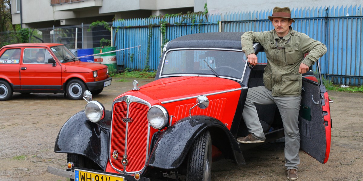 Wielkie święto miłośników motoryzacji. W sobotę odbył się 6. Praski Rajd Pojazdów Zabytkowych