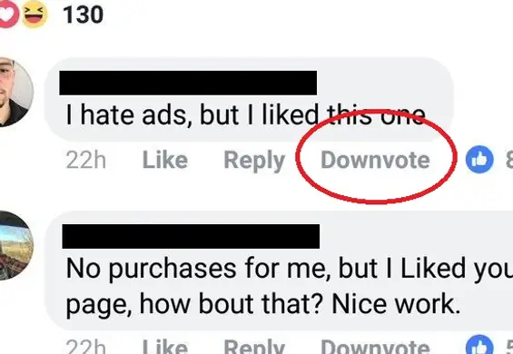 Facebook testuje alternatywę dla kciuka w dół. Jak działa "downvote"?