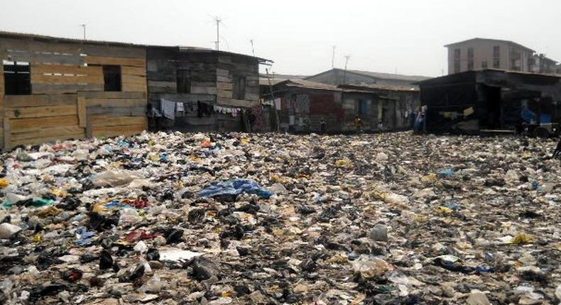 Dustbin Estate in Lagos state