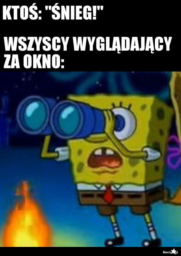 Najlepsze memy o pierwszym śniegu