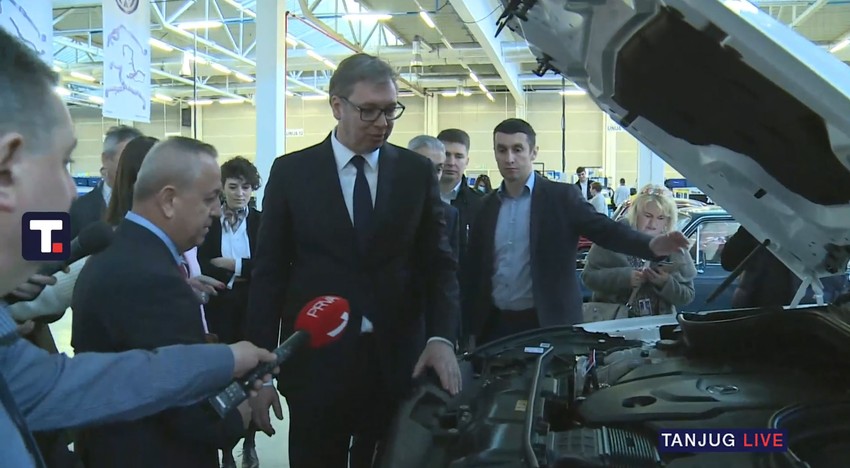 Aleksandar Vučić u Vranju