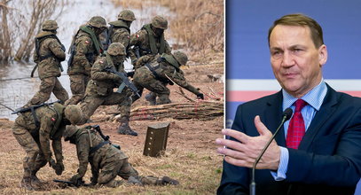 Polscy żołnierze zostaną wysłani do Ukrainy? Sikorski zabrał głos