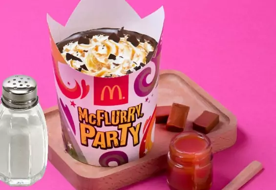 McDonald's eksperymentuje ze słodyczami. Oto McFlurry z solą i karmelem