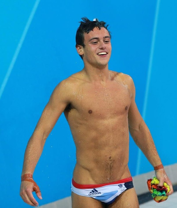 Brązowy medalista wielka Brytania Tom Daley