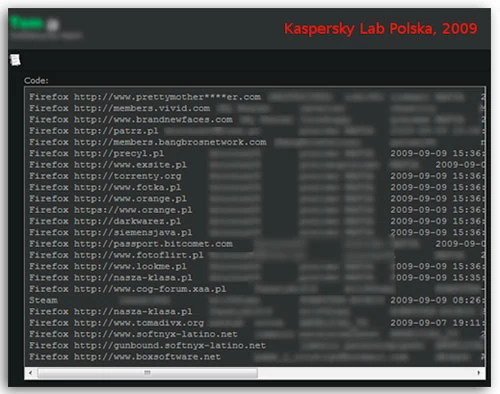 Lista loginów i haseł polskich internautów opublikowana na zagranicznej stronie internetowej