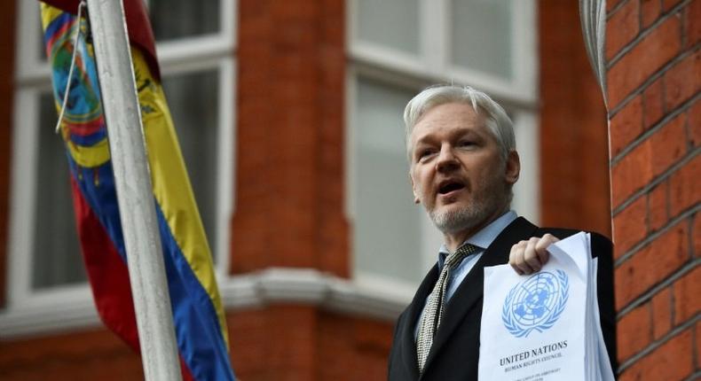 Julian Assange has been in the Ecudoran embassy in London since 2012