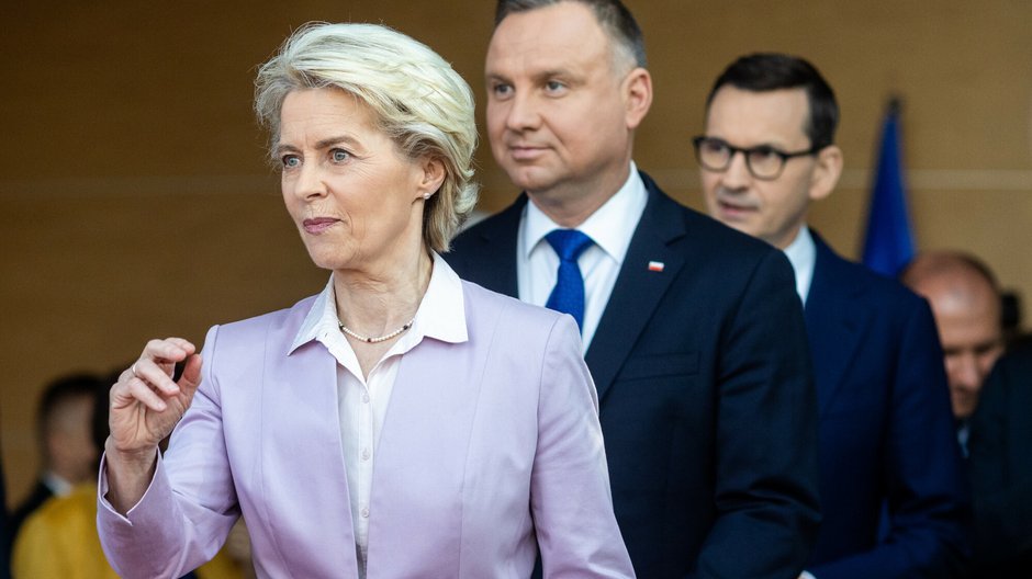 Ursula von der Leyen w Polsce, czerwiec 2022 r.