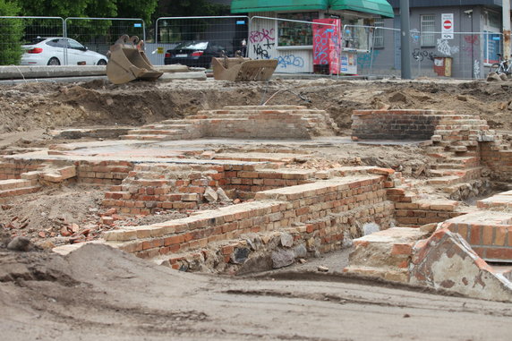 Prace archeologiczne przy ul. Chrobrego w Gorzowie