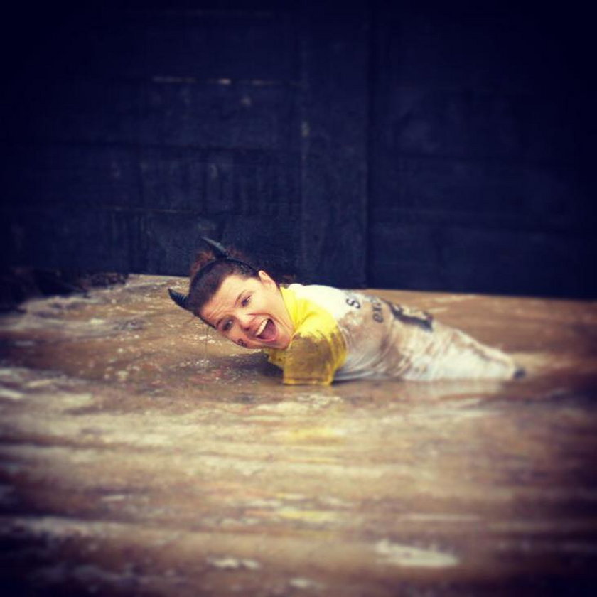 Joanna Jabłczyńska podczas Spartan Race