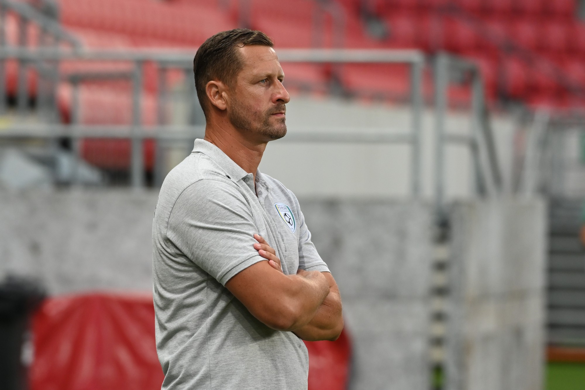 Futbalový tréner Gergely Geri.