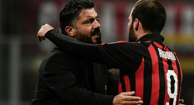 Not mentally ready to do battle - Gonzalo Higuain dropped by AC Milan against Genoa