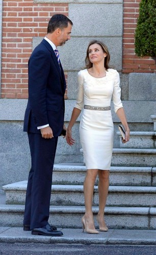 Księżna Letizia i Książę Filip