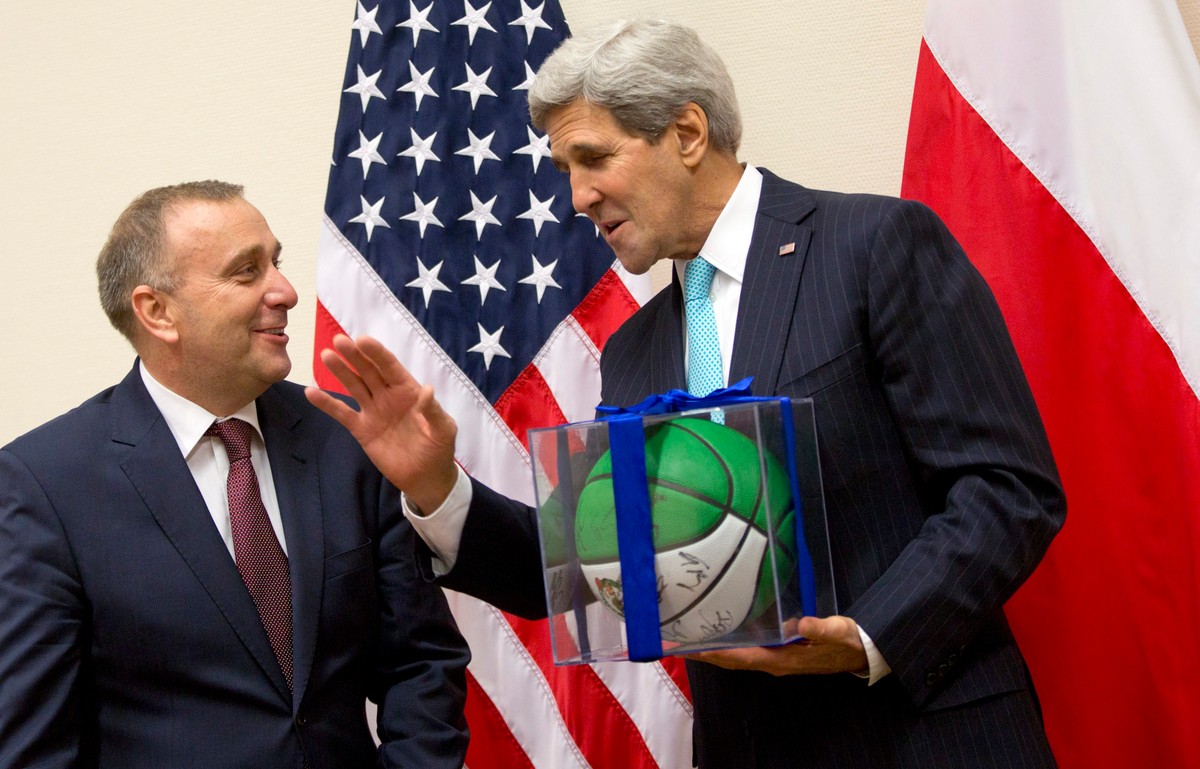 Grzegorz Schetyna i John Kerry