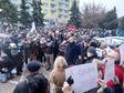 Protest przeciwko podwyżce opłaty za ciepło w Piotrkowie