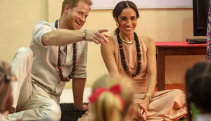 Prince Harry and Meghan Markle in Nigeria [apphotos]