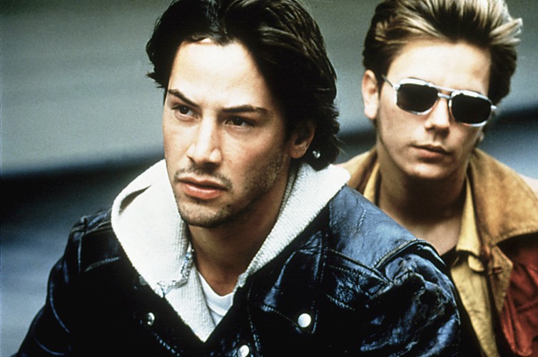 River Phoenix i Keanu Reeves w filmie 'Moje własne Idaho'