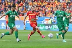 Śląsk prowadził w Białymstoku, ale nie wygrał. Czerwona kartka dla Pazdana [WIDEO]