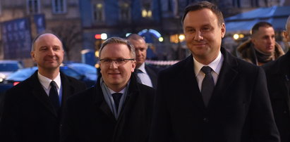 Prezydent Duda "grillowany" przez Amerykanów