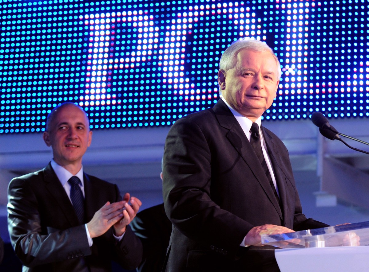 Joachim Brudziński i Jarosław Kaczyński