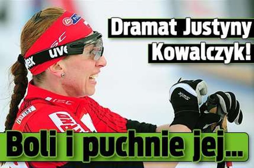 Dramat Justyny Kowalczyk! Boli i puchnie jej...