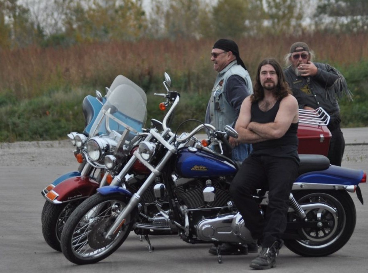 Wielkie motocykle i prawdziwi mężczyźni