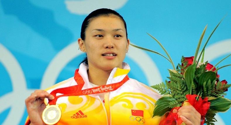 Cao Lei, the 75kg weighlifting champion of the 2008 Beijing Olympics, was one of three Chinese women stripped of their weightlifting gold medals for doping