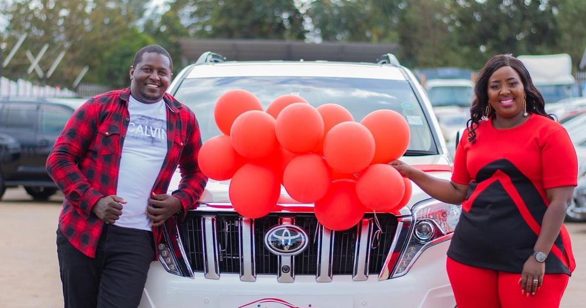 Terence Creative & Milly acquire brand new Prado on their 10th anniversary [Photos] | Pulselive Kenya